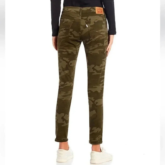 Levis 711 Skinny Ankle Soft Camo Pant Size 24 , Cotton/Polyester, Jimmy Jazz - Picture 2 of 5